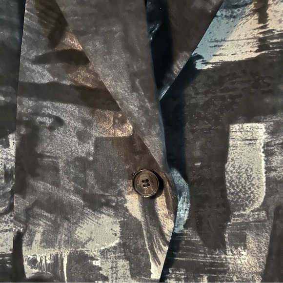 Guess Los Angeles Brush Stroke Printed Blazer - Picture 5 of 7